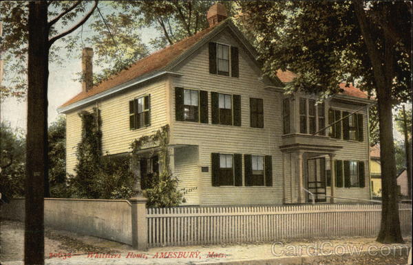 Whittiers Home Amesbury Massachusetts