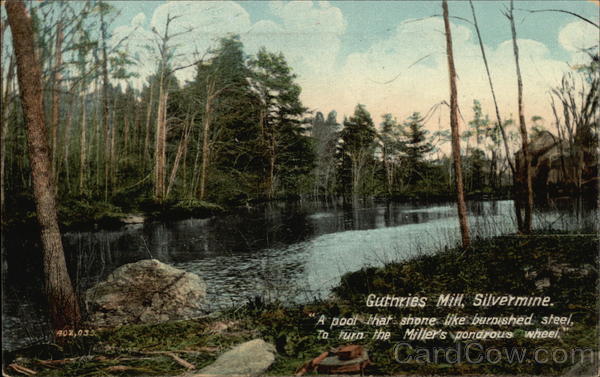 Guthries Mill, Silvermine Norwalk Connecticut