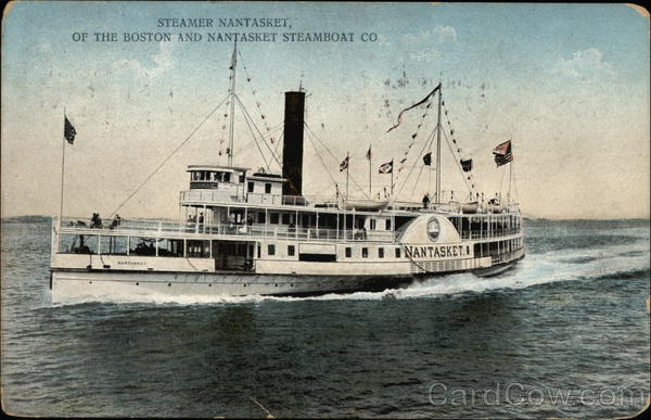 Steamer Nantasket of the Boston and Nantasket Steamboat Co