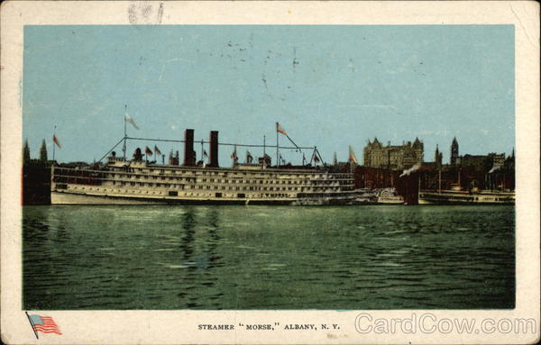 Steamer Morse Albany New York