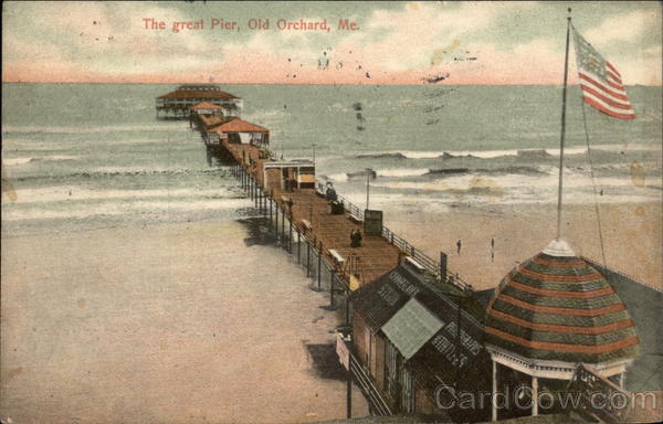 The Great Pier Old Orchard Beach Maine
