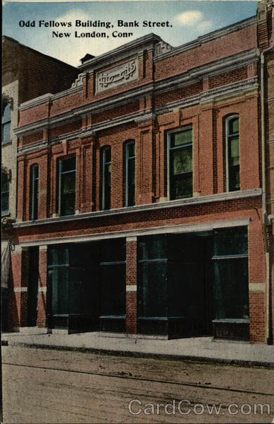 Odd Fellows' Building, Bank Street New London Connecticut