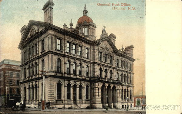 General Post Office Halifax NS Canada Nova Scotia