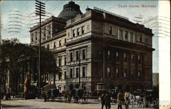 Court House Montreal Canada Misc. Canada