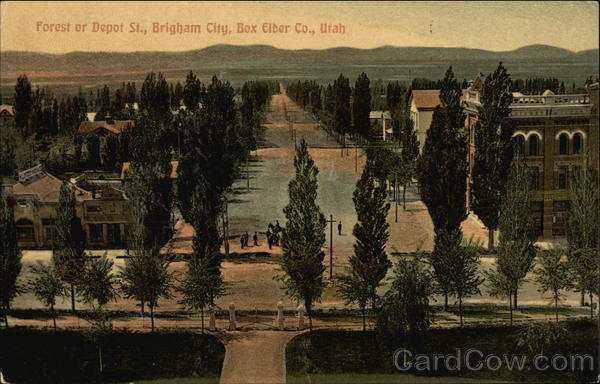 Forest or Depot Street Brigham City Utah