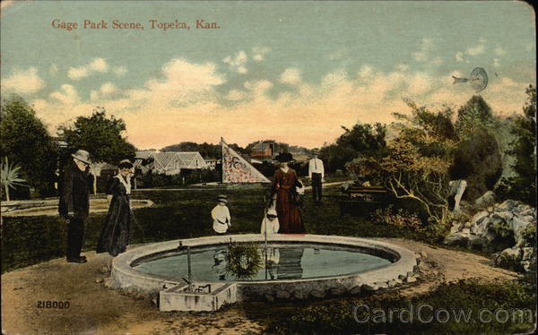 Gage Park Scene Topeka Kansas