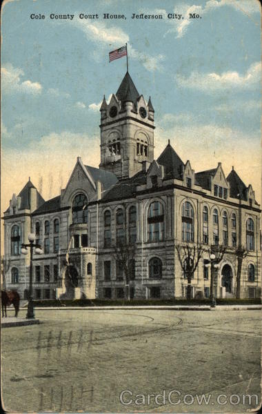 Cole County Court House Jefferson City Missouri