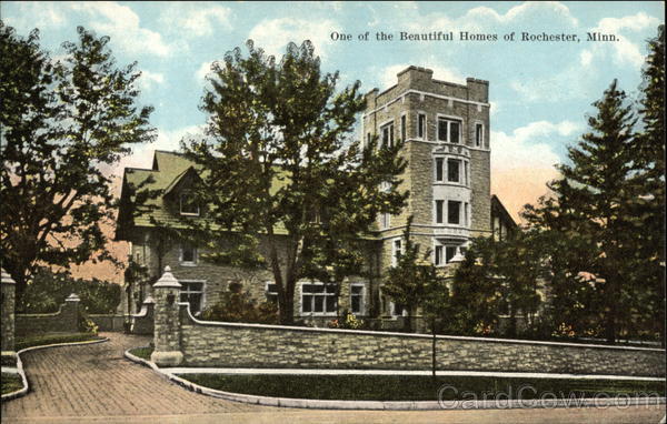 One of the Beautiful Homes of Rochester, Minn Minnesota