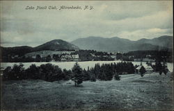 Lake Placid Club New York Postcard Postcard