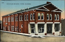 Elk's Club Building Postcard