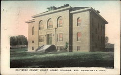 Converse County Court House Postcard