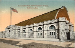 Convention Hall, Fifth Regiment Armory Baltimore, MD Postcard Postcard