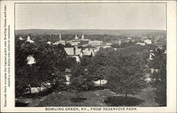 View from Reservoir Park Postcard