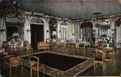 Ballroom in the Residence of Mrs. William Astor Postcard