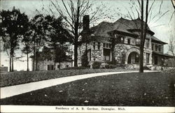 Residence of A. B. Gardner Postcard