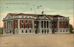 New City Hall Battle Creek, MI Postcard Postcard