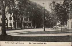 The Parade Greenland, NH Postcard Postcard