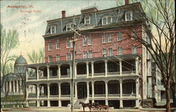 Pavilion Hotel Montpelier, VT Postcard Postcard