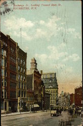 Exchange Street, Looking Toward State Street Postcard