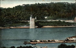 Intake Pier, Cincinnati Waterworks California, OH Postcard Postcard