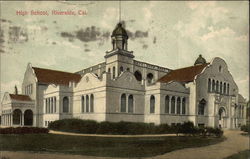 High School Riverside, CA Postcard Postcard