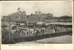 Hotels Islesworth and Scarborough Postcard