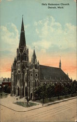 Holy Redeemer Church Postcard