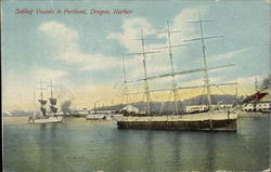Sealing Vessels in Portland Oregon Postcard Postcard