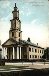 First Congregational Church Postcard