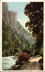 Chimney Rock, on the El Portal Stage Road Postcard