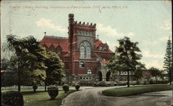 University of Pennsylvania - General Library Building Postcard