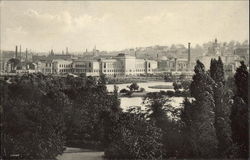 The Present Museum Seen from the Fenway - Museum of Fine Arts Postcard