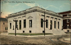 New Post Office Building Postcard