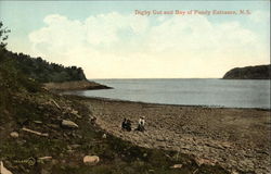 Digby Gut and Bay of Fundy Entrance Nova Scotia Canada Postcard Postcard