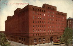 A Typical Building of the Wholesale District Minneapolis, MN Postcard Postcard