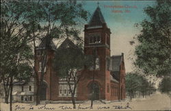 Presbyterian Church Macon, MO Postcard Postcard