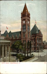 City Hall Cincinnati, OH Postcard Postcard