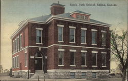 South Park School Salina, KS Postcard Postcard