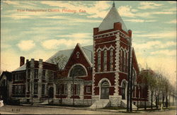 First Presbyterian Church Pittsburg, KS Postcard Postcard