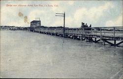 Bridge over Arkansas during June Rise Postcard