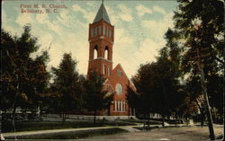 First M. E. Church Postcard