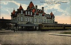 Cameron House and CM & P. Passenger Station Cameron House and CM & P. Passenger Station