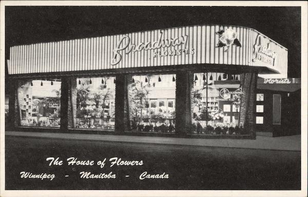 Broadway Florists Winnipeg MB Canada Manitoba