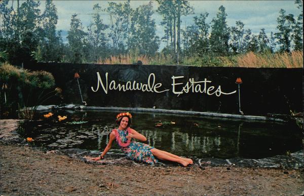 Nanawale Estates - Entrance Hilo Hawaii