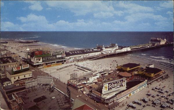View of Steel Pier Atlantic City New Jersey