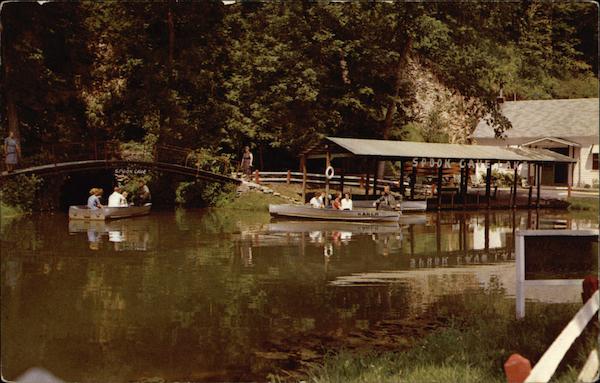 Spook Cave Tourist Attraction Near McGregor, Iowa