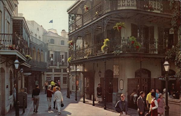New Orleans Square at Disneyland California