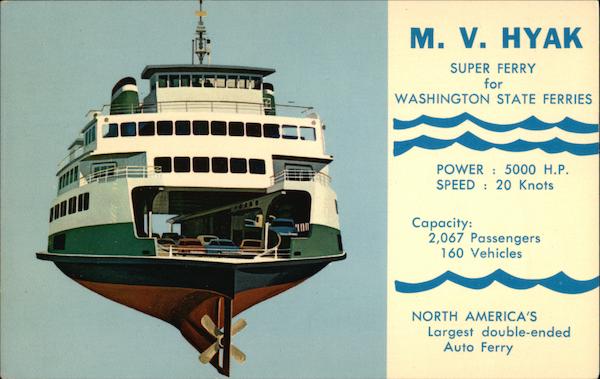 M.V. Hyak Super Ferry Ferries