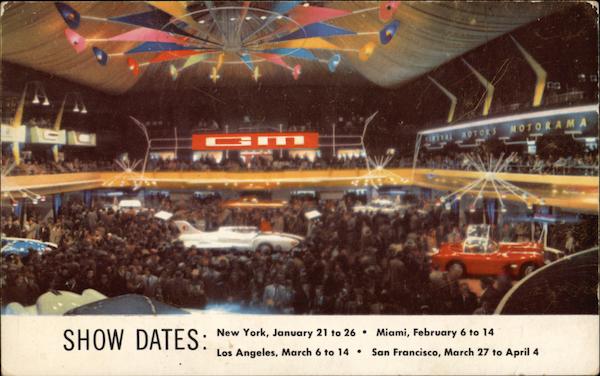 The MGM Motorama of 1954 Advertising