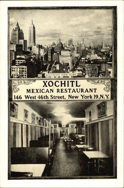 Xochitl Mexican Restaurant New York